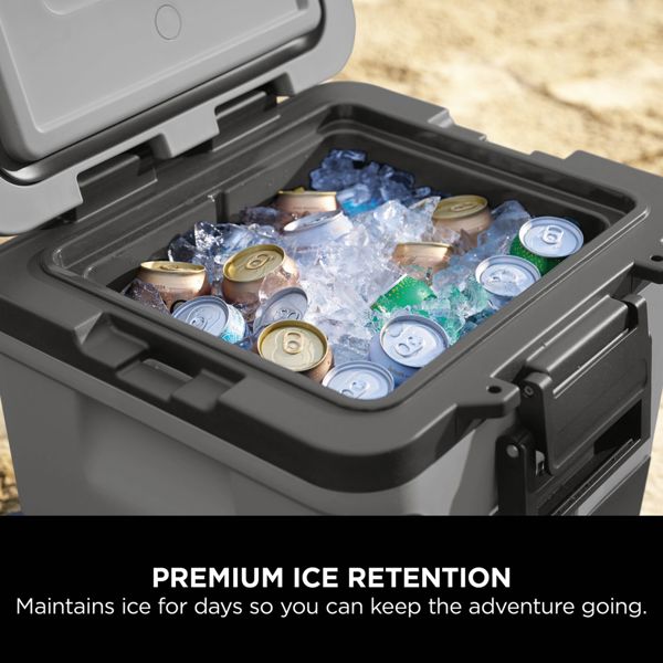 Ninja FrostVault 30QT/28L Wheeled Cooler with Dry Zone (Slate Grey) FB230UKGY