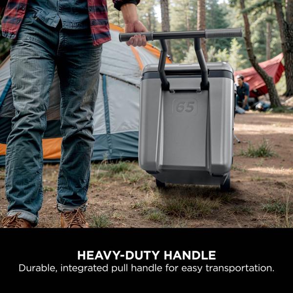 Ninja FrostVault 65QT/61L Wheeled Cooler with Dry Zone (Slate Grey) FB265EUUKGY