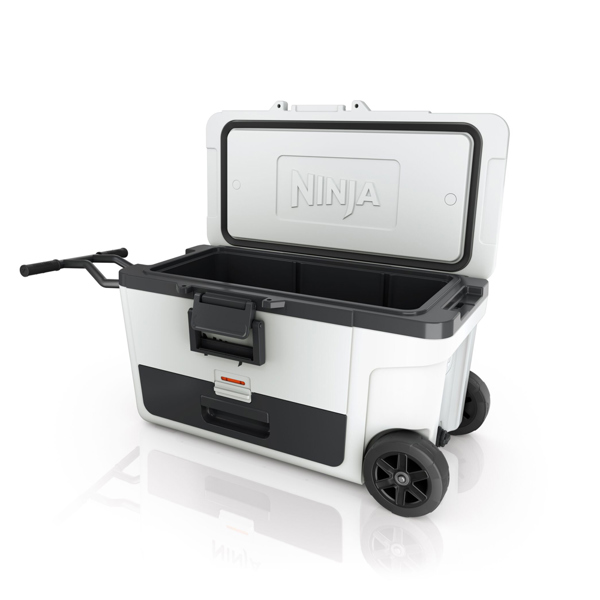 Ninja FrostVault 65QT/61L Wheeled Cooler with Dry Zone (Cloud White) FB265EUUKWH