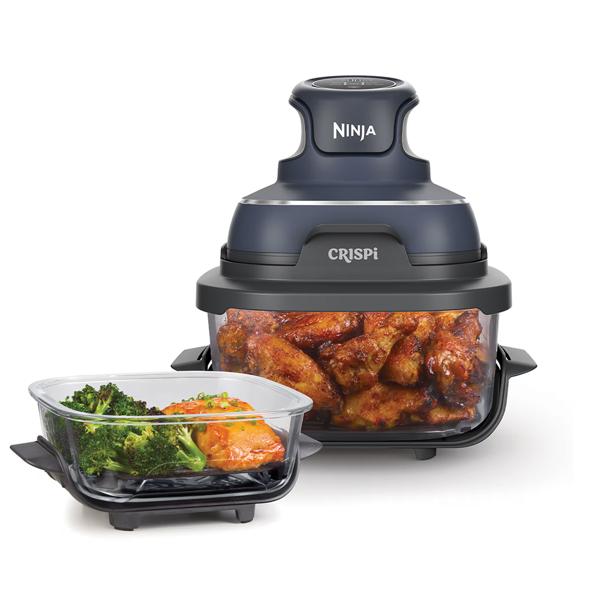 Ninja CRISPi 4-in-1 Portable Glass Air Fryer (Cyber Space) FN101UKGY