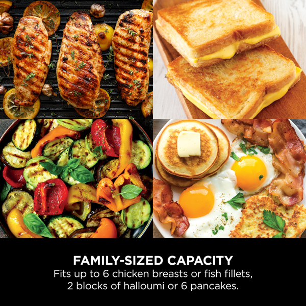 Ninja Sizzle Indoor Grill & Flat Plate GR101UK