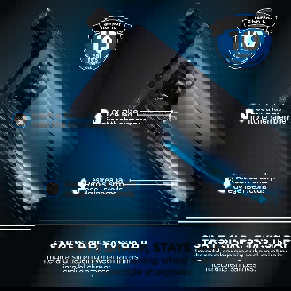 Ninja Foodi StaySharp Knife Block with Integrated Sharpener (6-Piece Set) K32006UK