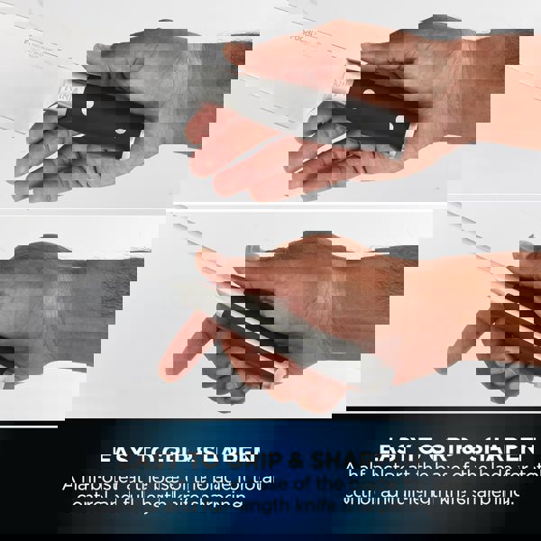 Ninja Foodi StaySharp Knife Block with Integrated Sharpener (6-Piece Set) K32006UK