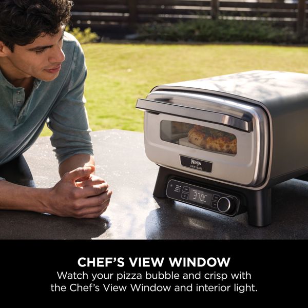 Ninja Artisan Electric Outdoor Pizza Oven & Air Fryer MO201UK