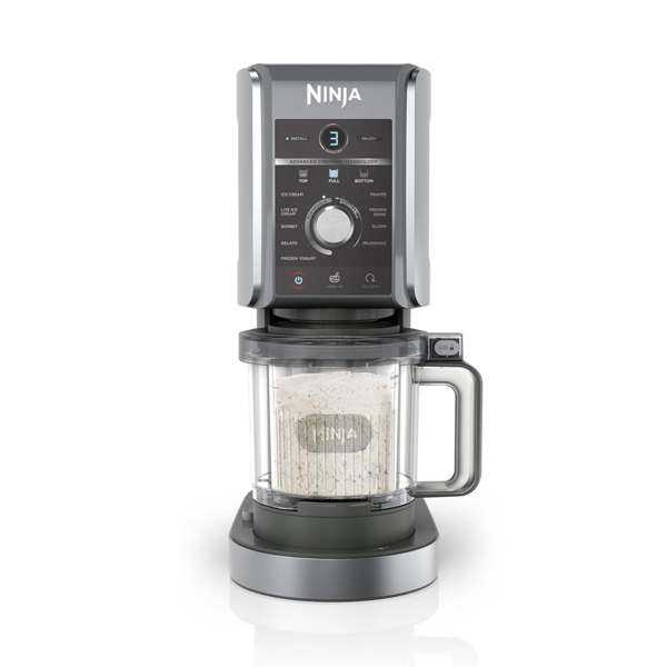 Ninja CREAMi Deluxe 10-in-1 Ice Cream & Frozen Drink Maker NC501UK