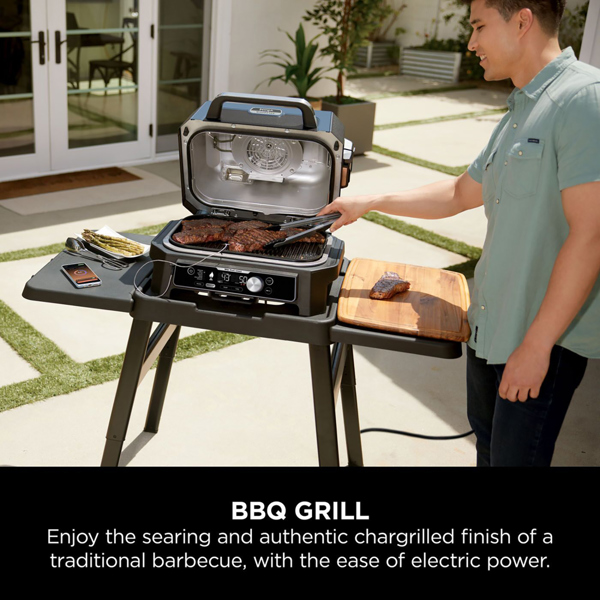 Ninja Woodfire Pro Connect XL Electric BBQ Grill & Smoker OG901UK