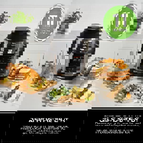 Ninja Foodi 11-in-1 SmartLid Multi-Cooker 6L OL550UK