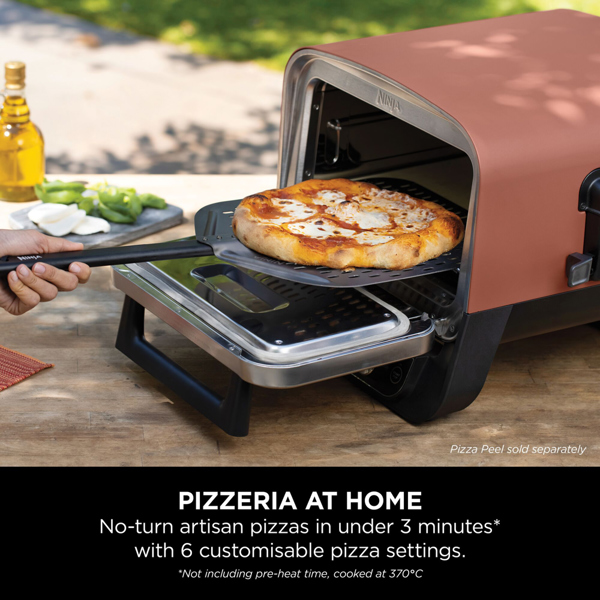 Ninja Woodfire Electric Outdoor Oven, Pizza Maker & BBQ Smoker OO101UK