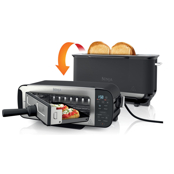 Ninja Foodi 3-in-1 Toaster, Grill & Panini Press (Black) ST200UK