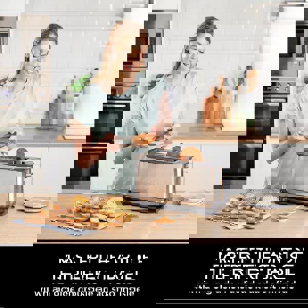 Ninja Foodi 3-in-1 Toaster, Grill & Panini Press (Stainless Steel) ST202UK