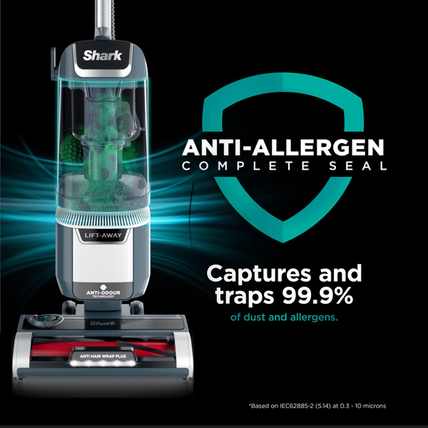 Shark Anti Hair Wrap Plus Upright Pet Vacuum with Lift-Away NZ780UKT