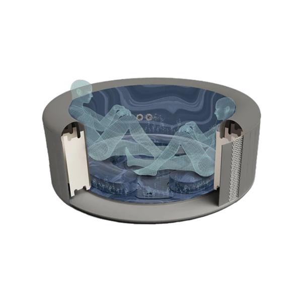 Lay-Z-Spa Santorini Hydrojet Pro Inflatable Hot Tub