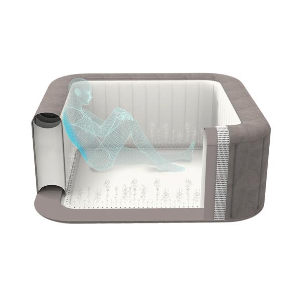 Lay-Z-Spa Rome Airjet Smart Inflatable Hot Tub