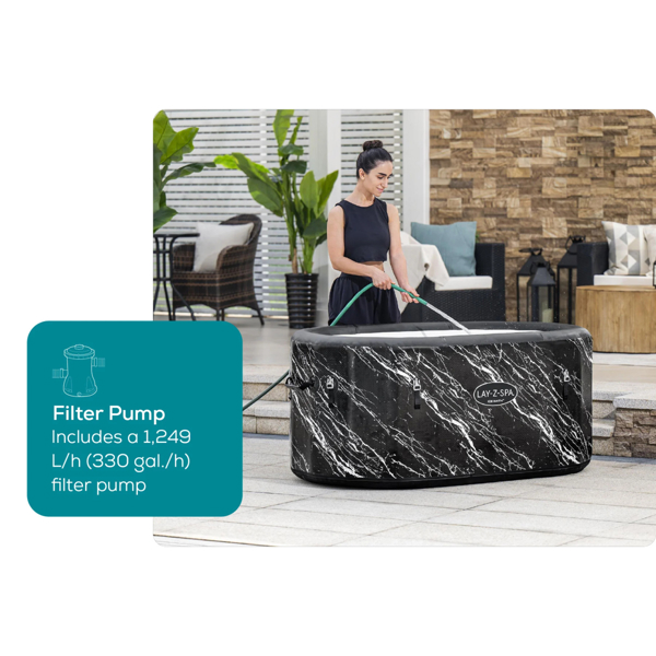 Lay-Z-Spa Glacial Dip Pro Ice Bath Cold Plunge Recovery Tub with Pump