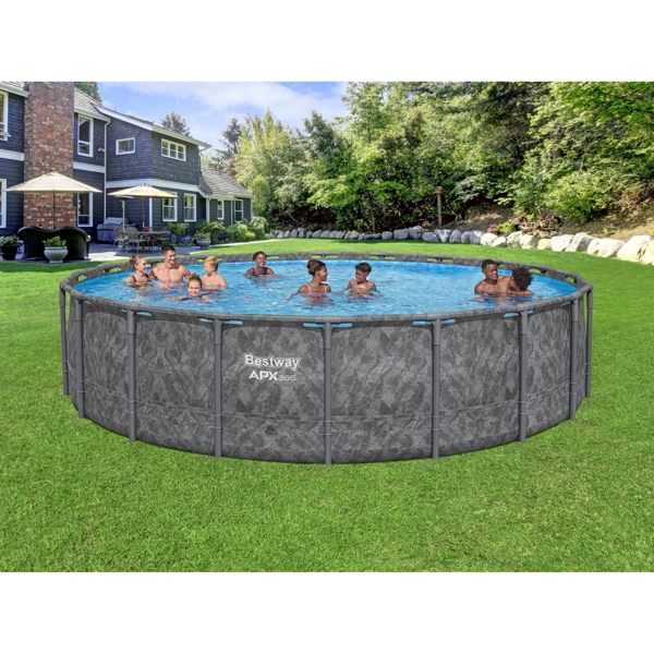 Bestway 20ft APX 365 Round Pool Set