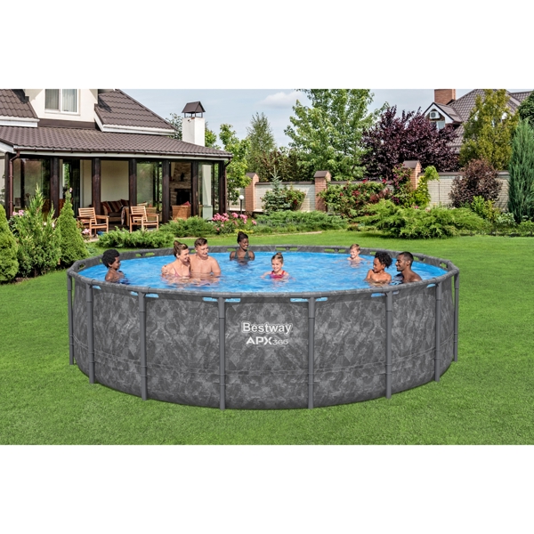 Bestway 18ft APX 365 Round Pool Set