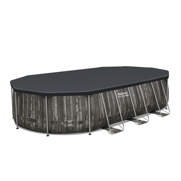Bestway 20ft Steel Pro Max Oval Pool Set