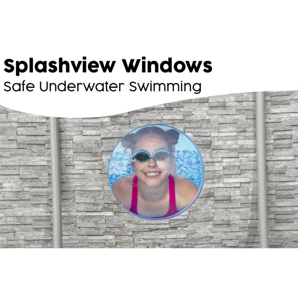 Bestway 14ft Steel Pro Max Oval Splashview Pool Set