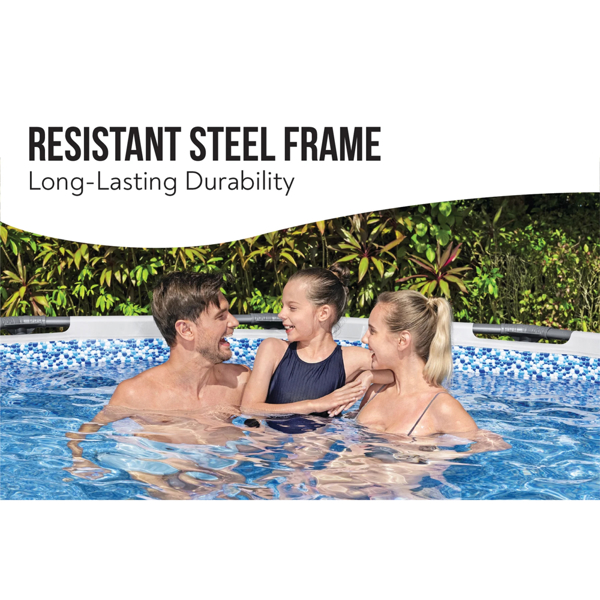 Bestway 15ft Steel Pro Max Round Pool Set