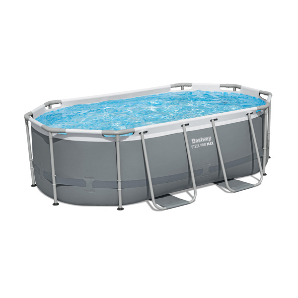Bestway 10ft Steel Pro Max Oval Pool Set