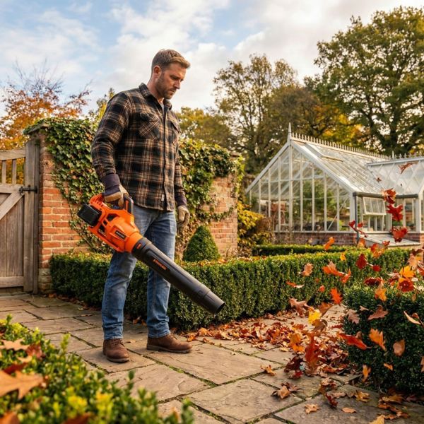 Yard Force LB C16 40V Cordless Leaf Blower with Batteries & Charger