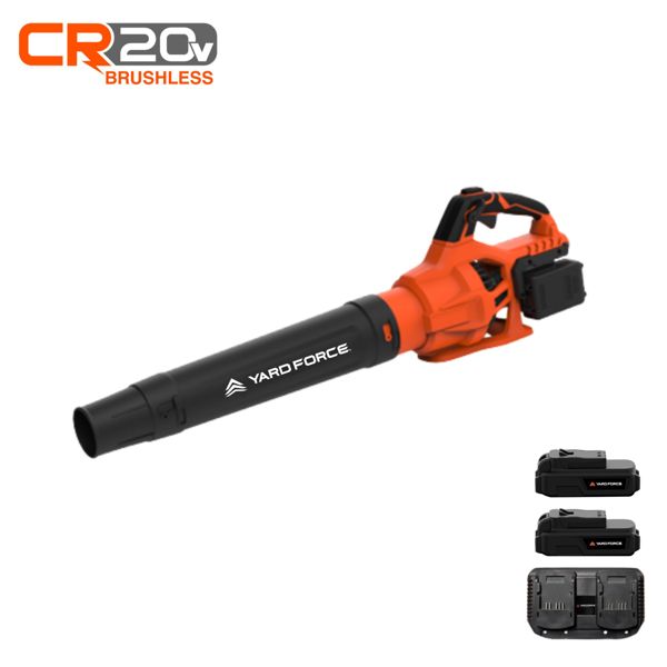 Yard Force LB C16 40V Cordless Leaf Blower with Batteries & Charger