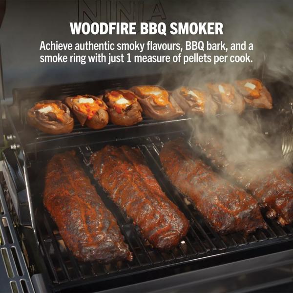 Ninja FlexFlame ProConnect Gas BBQ & Outdoor Cooking System PG305UK