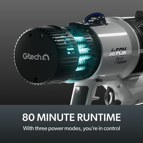 Gtech AirFOX Platinum Cordless 2 in 1 Vacuum