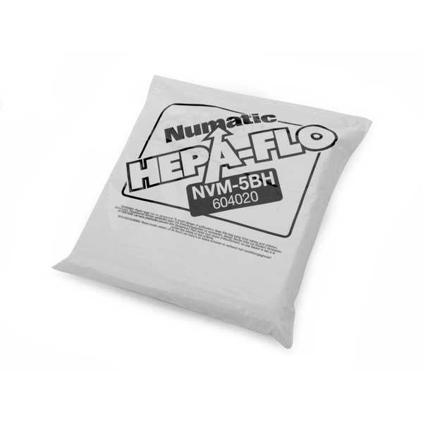 Numatic 5BH Hepa-Flo Open Filter Vacuum Bags (750 & 900 Models)