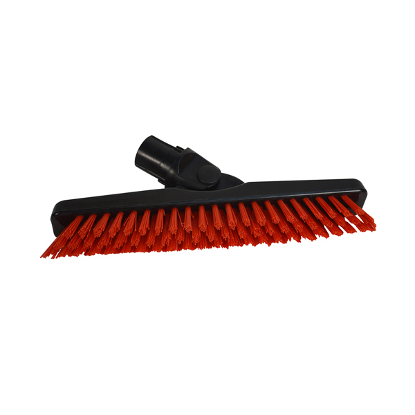 SYR Black Grout Brush with Red Bristles