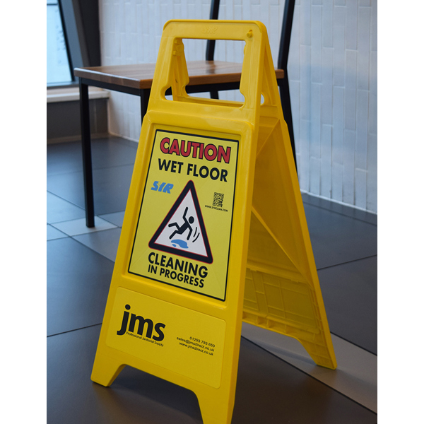 JMS Wet Floor Sign - 60cm Plastic