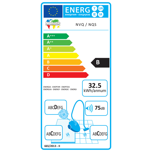 Numatic NQS250B Vacuum Cleaner