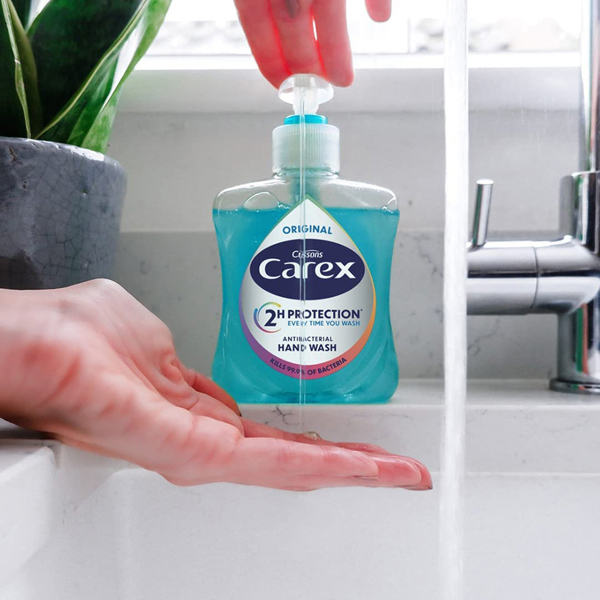 Carex Original Antibacterial Hand Wash (6 x 250ml)