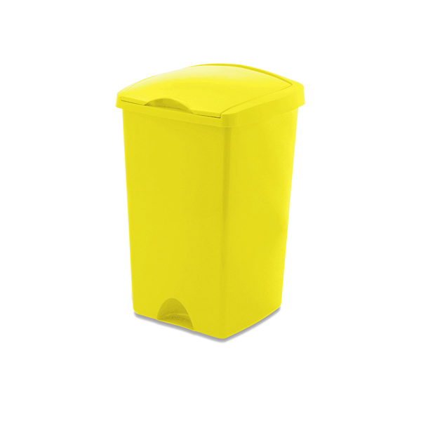 Addis 50L Lift Top Bin (Yellow)