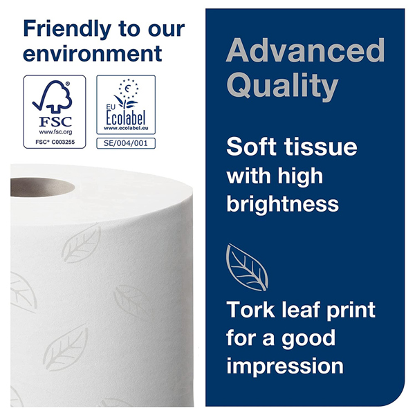 Tork 472242 SmartOne Advanced Toilet Roll 