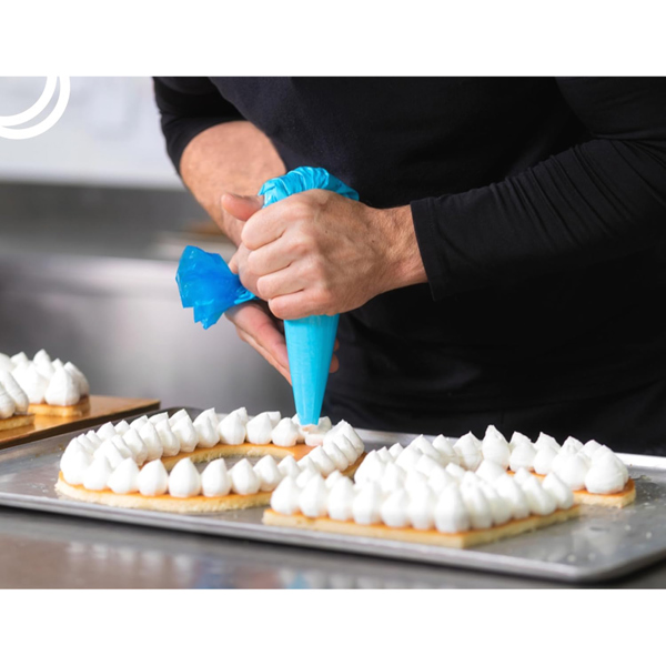 Bakewell 21 Inch Blue Piping Bags (Case of 500)