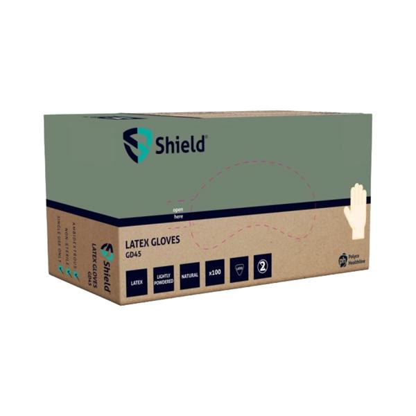 Lightly Powdered Latex Gloves (Small)