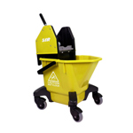 SYR TC20 Kentucky Mop Bucket & Wringer (Yellow) thumbnail