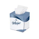 Whisper White Cube Facial Tissues (24 Boxes) thumbnail
