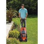 Black & Decker EMAX34i EdgeMax 34cm Electric Lawn Mower (Hand Propelled) thumbnail