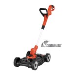 Black & Decker ST5530CM 3-in-1 550W Strimmer with City Mower Deck thumbnail