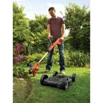 Black & Decker ST5530CM 3-in-1 550W Strimmer with City Mower Deck thumbnail