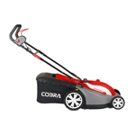 Cobra GTRM34 34cm Electric Rear Roller Lawn Mower (Hand Propelled) thumbnail