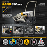 V-TUF RAPIDSSC Pressure Washer (240v) thumbnail