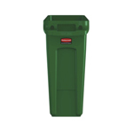 Rubbermaid Slim Jim Vented Waste Bin 87L (Green) thumbnail