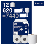 Tork SmartOne Mini Toilet Roll 472193 thumbnail