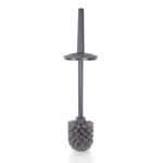Toilet Brush & Enclosed Holder Set with Antibacterial Bristles thumbnail