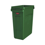 Rubbermaid Slim Jim Vented Waste Bin 60L (Green) thumbnail