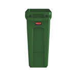 Rubbermaid Slim Jim Vented Waste Bin 60L (Green) thumbnail