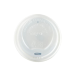 White Compostable Sip-Thru Lid (for 8oz cups) thumbnail